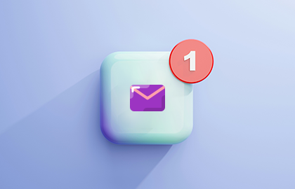 icon of an email envelope