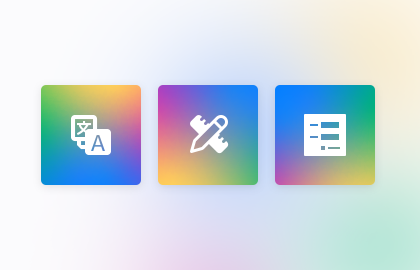 illustration icons form design translation